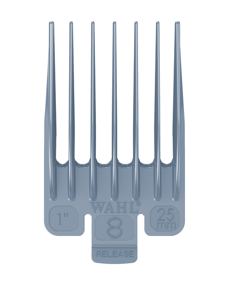 #8 (25mm) Clipper Guide Comb - Light Blue