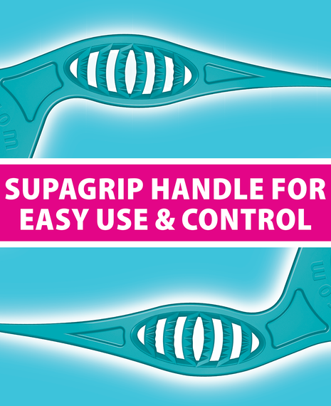 SupaGRIP Twin Floss Picks 20 Pack - Mint