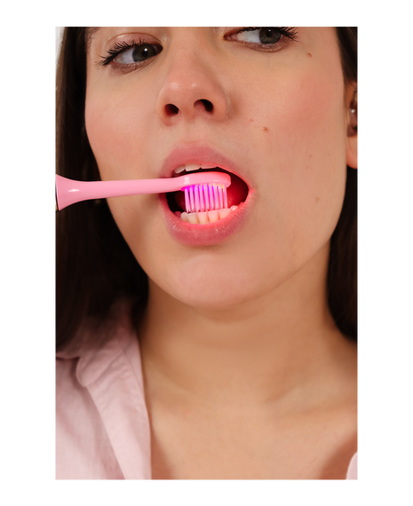 LED Whitening Sonic Electric Toothbrush - Guava
