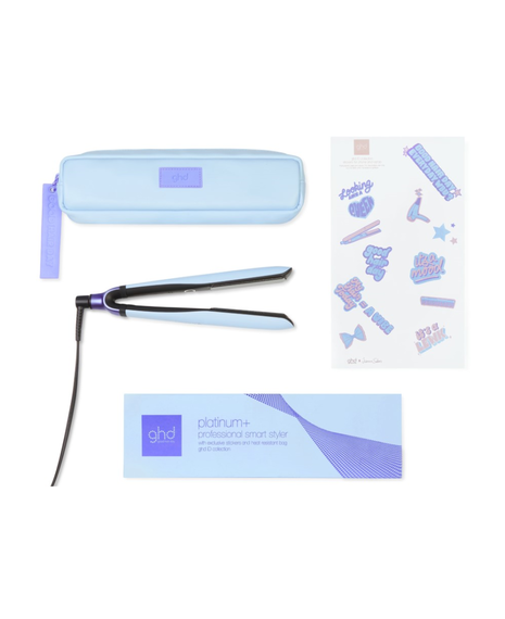 platinum+ hair straightener limited edition ID collection - pastel blue