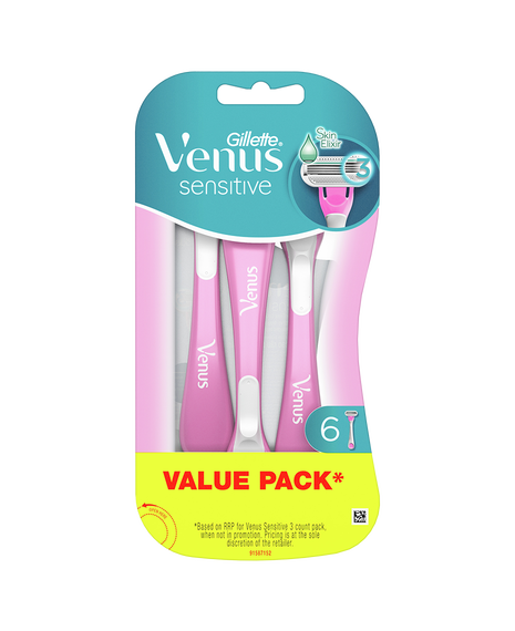 Sensitive Razor 6 Pack