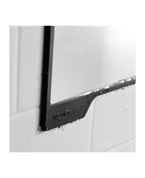 The Oliver | Shower Mirror - Charcoal