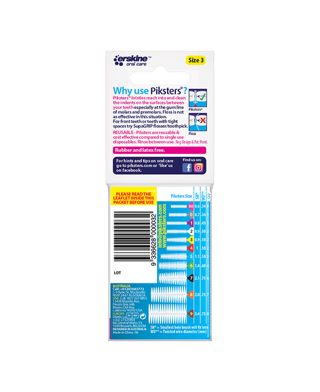 Interdental Brushes 10 Pack - Size 3