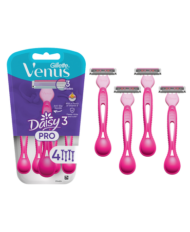 Daisy 3 Pro Razor 4 Pack