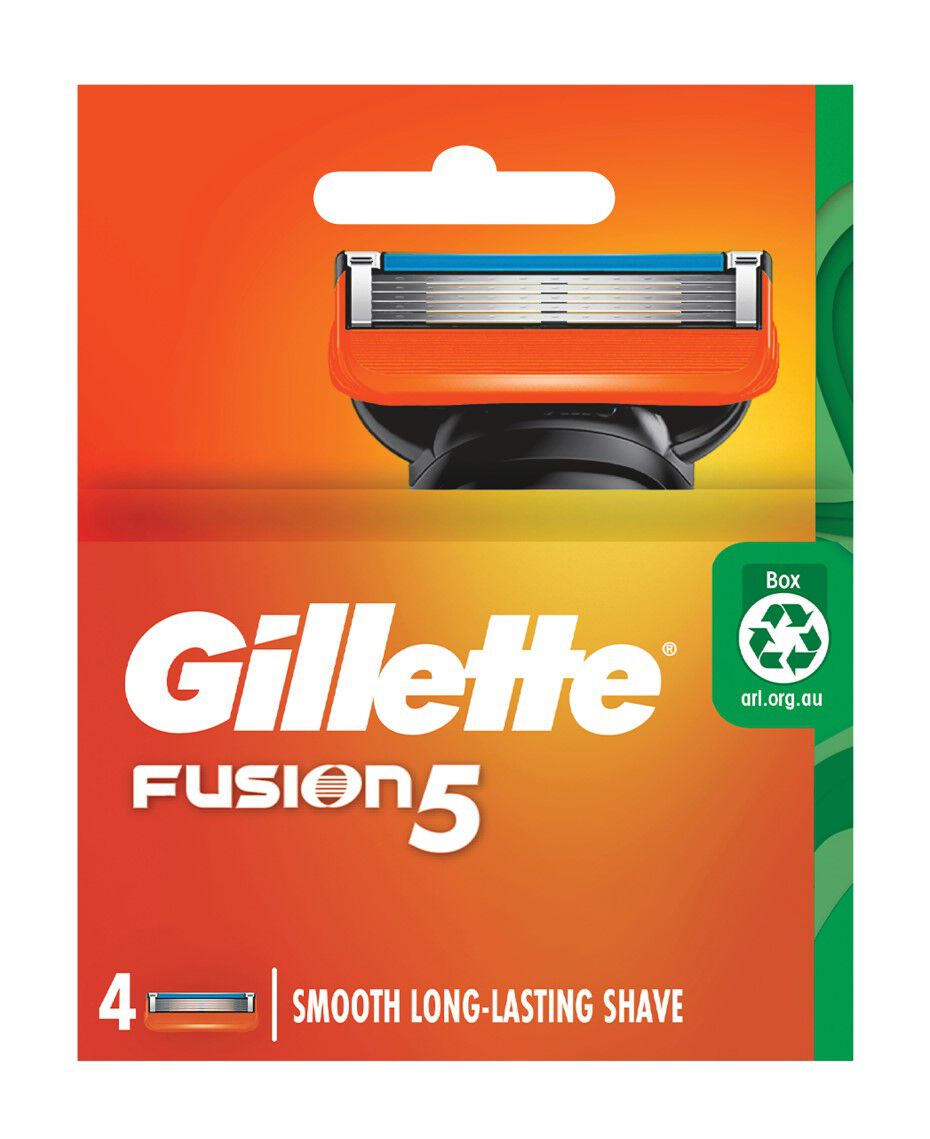 Gillette | Fusion5 Razor Blades Refill 4 Pack | Shaver Shop