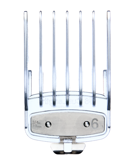 Hair Clipper Guide Comb #6 - 19MM - White