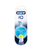 iO Advanced Clean Brush Head Refills 4 Pack - White