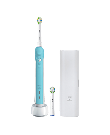 Pro 800 Electric Toothbrush with Travel Case - Blue