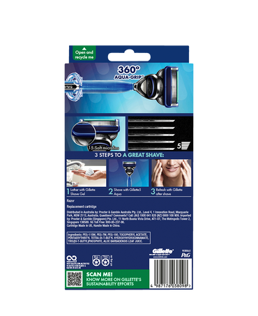 Aqua Razor with Blades Refill 2 Pack