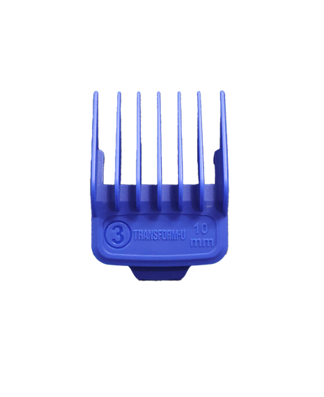 Magnetic Hair Clipper Guide Comb #3 - 10MM - Blue