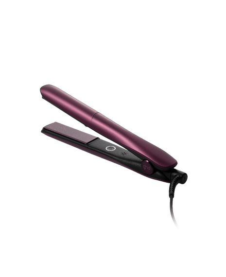 gold professional hair straightener in cherry chic - limited edition