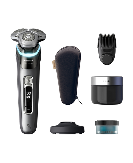 Series i9000 Prestige Wet & Dry Electric Shaver with Quick Clean Pod