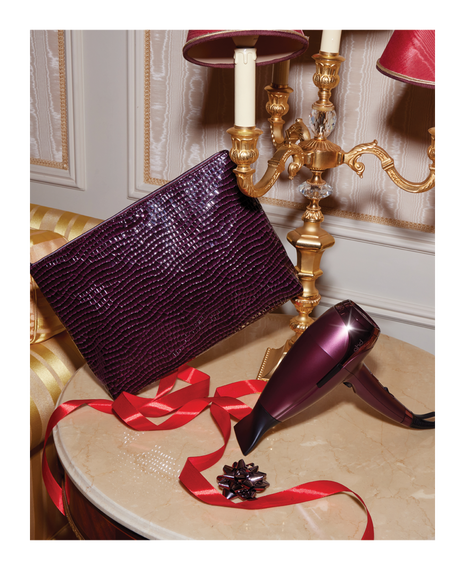 helios professional hair dryer in cherry chic - limited edition