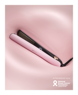gold professional hair straightener in pink sorbet - limited edition