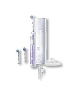 Genius 9000 Electric Toothbrush with 3 Replacement Heads & Smart Travel Case, Purple Orchid