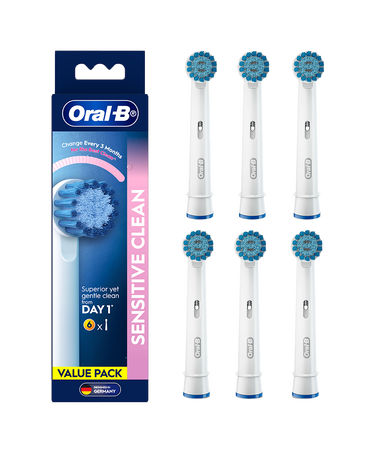 Sensitive Clean Brush Head Refills 6 Pack