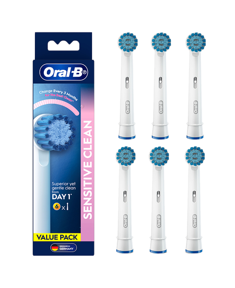 Sensitive Clean Brush Head Refills 6 Pack