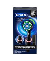 Pro 2500X Electric Toothbrush with Travel Case - Black