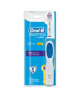 Vitality Pro White Electric Toothbrush