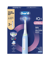 iO3 Electric Toothbrush Starter Set - Blue