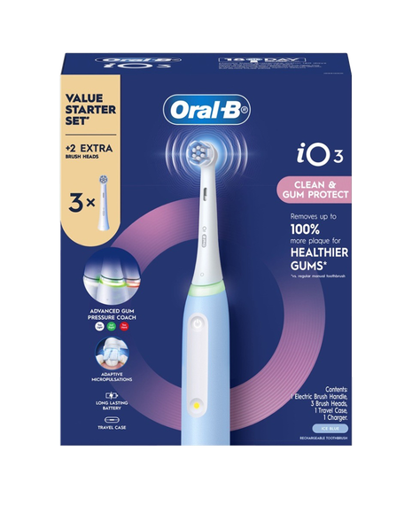 iO3 Electric Toothbrush Starter Set - Blue