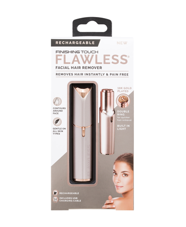 Rechargeable Deluxe Facial Hair Remover 2.0 - Blush