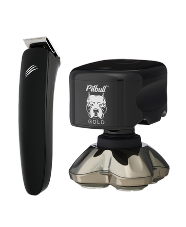 Pitbull Gold PRO Head Shaver & Baby Beast Trimmer 3SUM Combo