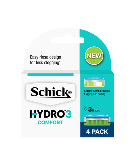 Hydro 3 Comfort Blade Refills 4 Pack