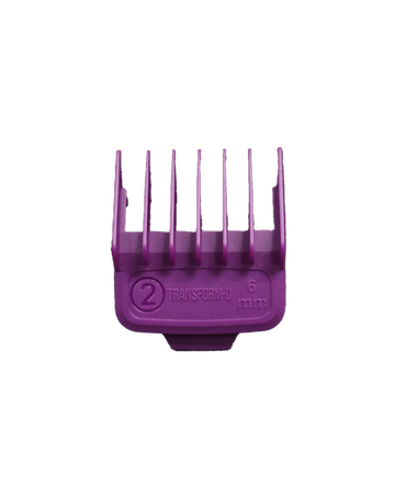 Magnetic Hair Clipper Guide Comb #2 - 6MM - Purple