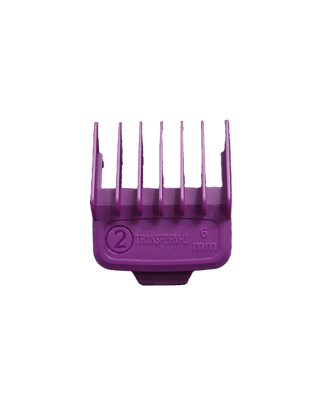 Magnetic Hair Clipper Guide Comb #2 - 6MM - Purple