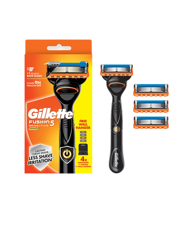 Fusion5 Power Razor with Blades Refill 4 Pack