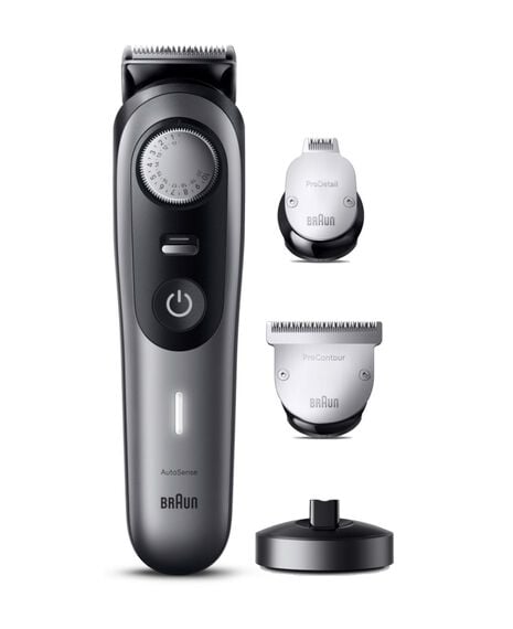 Series 9 Professional Waterproof Beard Trimmer with Travel Case and Charging Stand