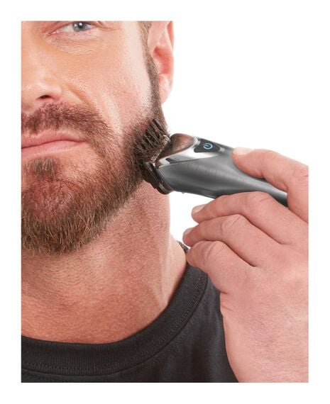Lithium-ion Express Stainless Steel Beard Trimmer - Slate