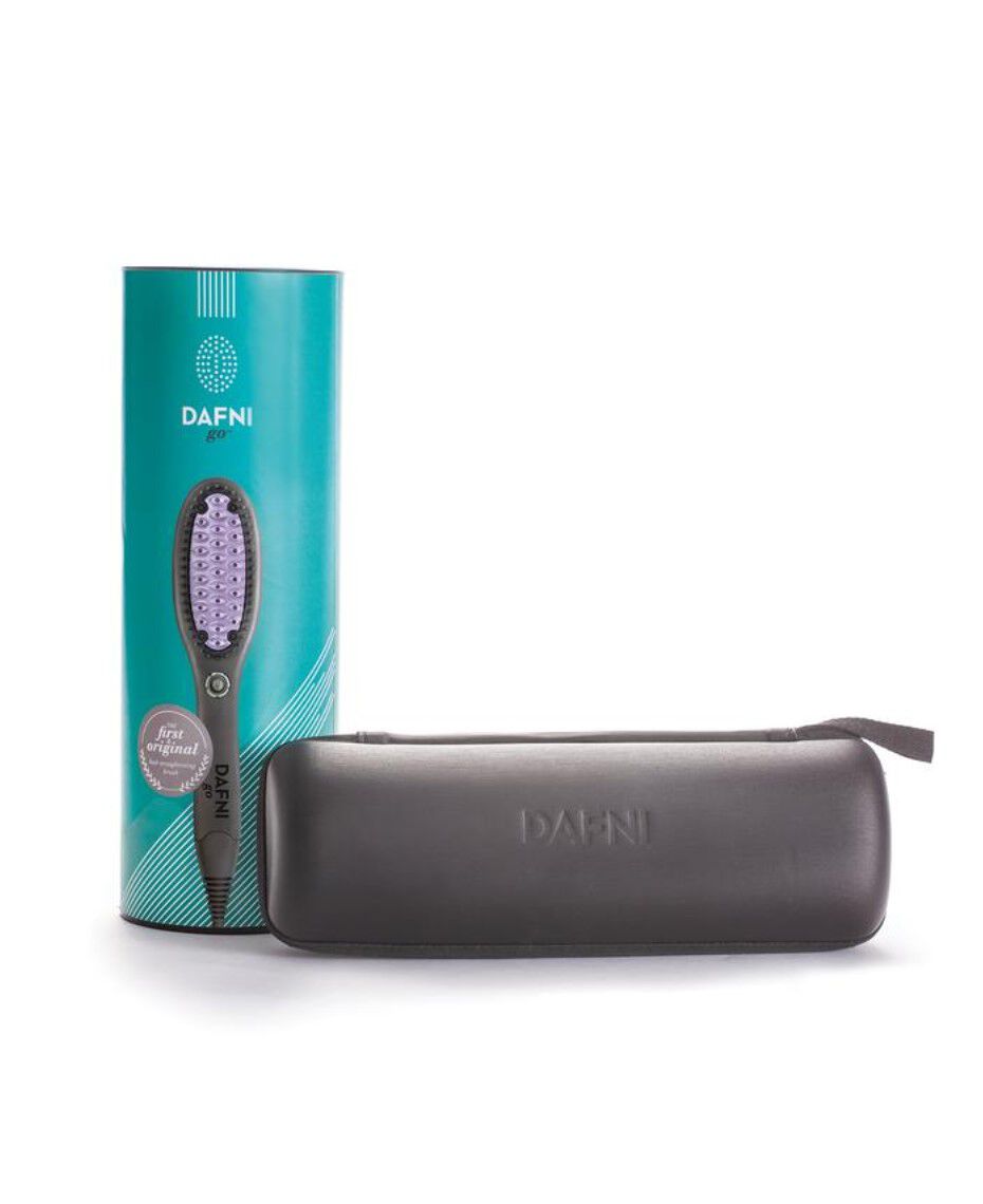 Dafni go hair straightening ceramic brush discount