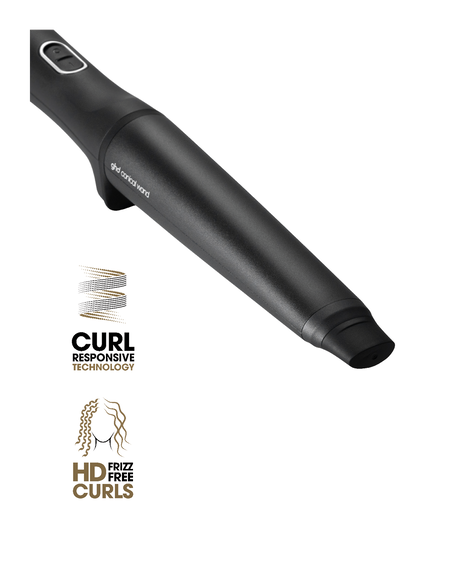 chronos curve conical wand hair curler gift set - limited edition