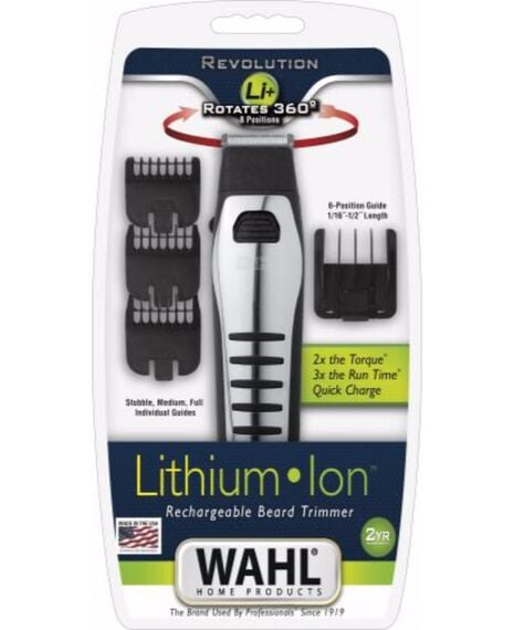 Revolution Lithium-ion Rechargeable Beard Trimmer