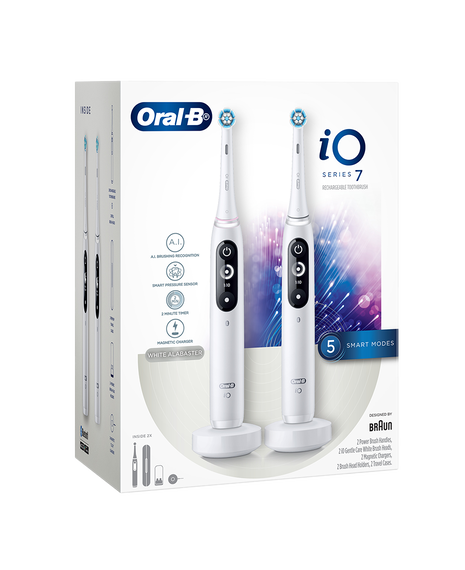 iO7 Electric Toothbrush Dual Handle Pack