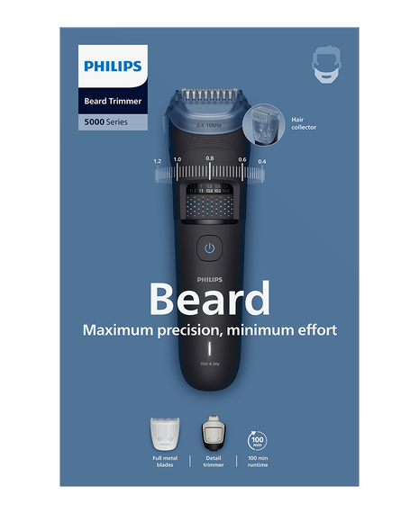 Series 5000 Waterproof Beard Trimmer