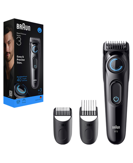 Series 3 Beard Trimmer with 3 Styling Tools & Accessories