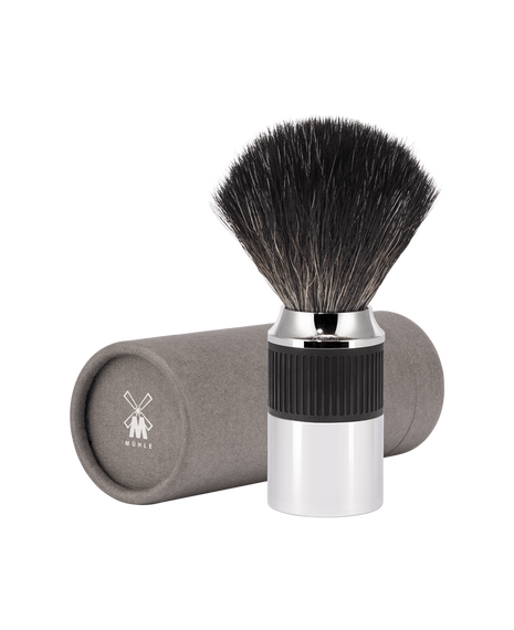 NEO Black Fibre Shaving Brush - Black