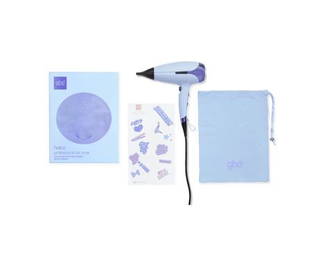 helios professional hair dryer limited edition ID collection - pastel blue