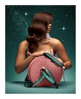 platinum+ hair straightener & helios® professional hair dryer deluxe gift set in alluring jade - limited edition