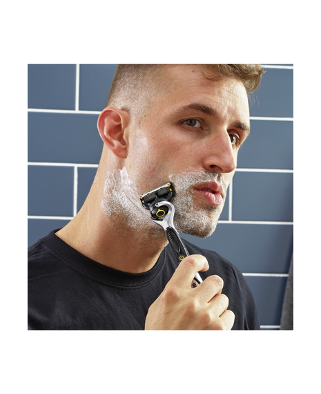 Fusion5 Proshield Flexball Razor with Blades Refill 2 Pack