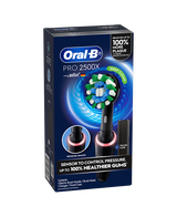 Pro 2500X Electric Toothbrush with Travel Case - Black
