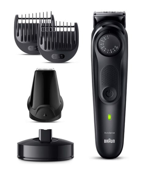 Series 7 Professional Waterproof Beard Trimmer with Travel Case and Charging Stand