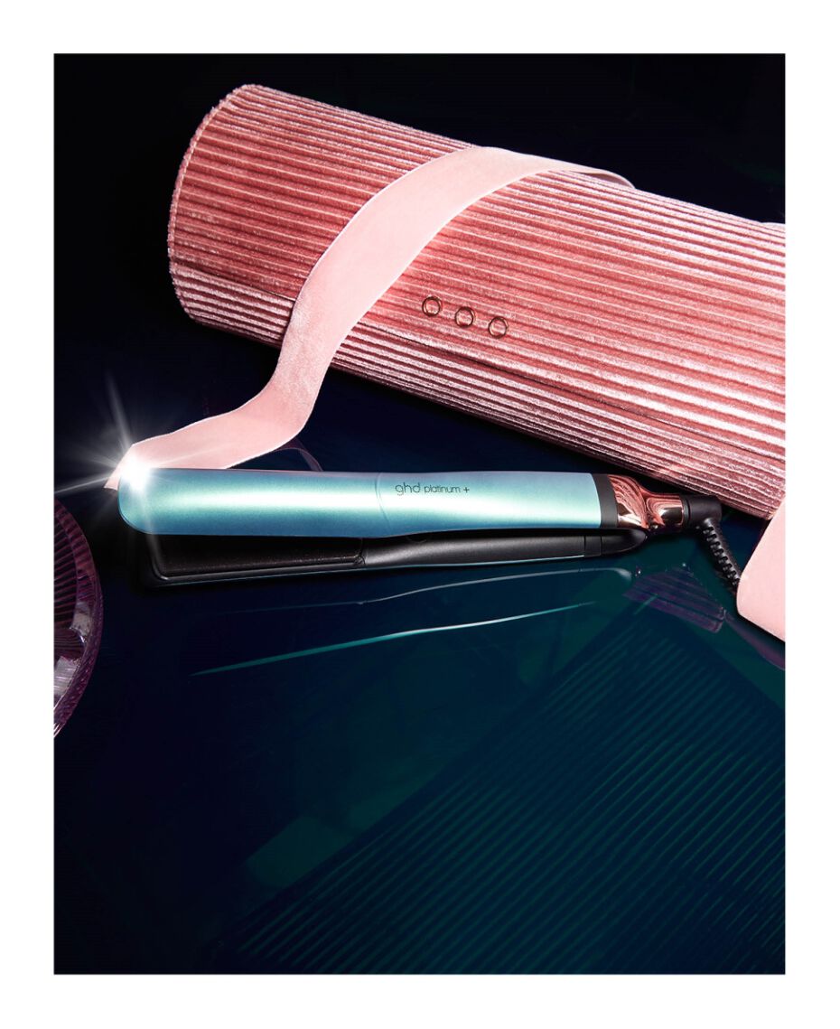 ghd platinum hair straightener in alluring jade limited
