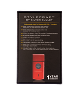 Uno Single Foil Shaver - Red