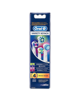 Variety Brush Head Refills 4 Pack