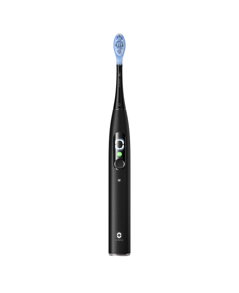 X Ultra S Smart Sonic Electric Toothbrush - Black with 3 Replacement Brush Head Refills