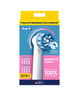 Sensitive Clean Brush Head Refills 8 Pack